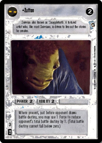 Star Wars CCG | Zutton - A New Hope | The Nerd Merchant