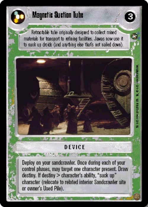 Star Wars CCG | Magnetic Suction Tube [Light] - A New Hope | The Nerd Merchant