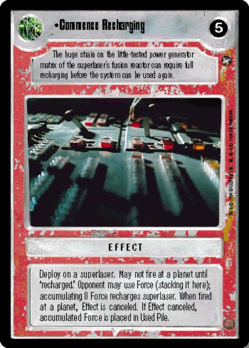 Star Wars CCG | Commence Recharging - A New Hope | The Nerd Merchant