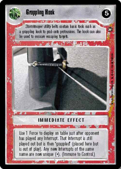 Star Wars CCG | Grappling Hook - A New Hope | The Nerd Merchant