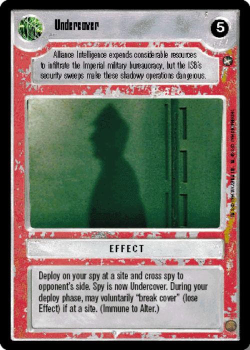 Star Wars CCG | Undercover [Light] - A New Hope | The Nerd Merchant