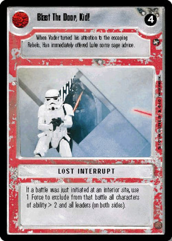 Star Wars CCG | Blast The Door, Kid! - A New Hope | The Nerd Merchant