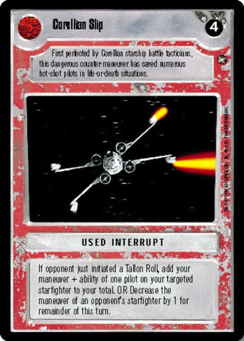 Star Wars CCG | Corellian Slip - A New Hope | The Nerd Merchant