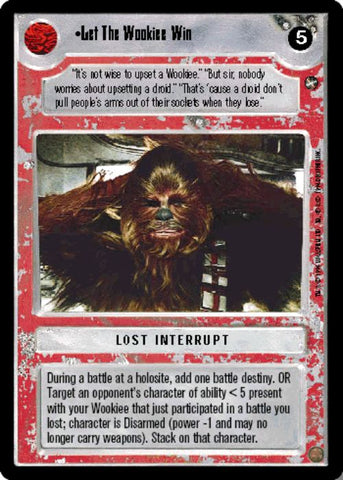 Star Wars CCG | Let The Wookiee Win - A New Hope | The Nerd Merchant