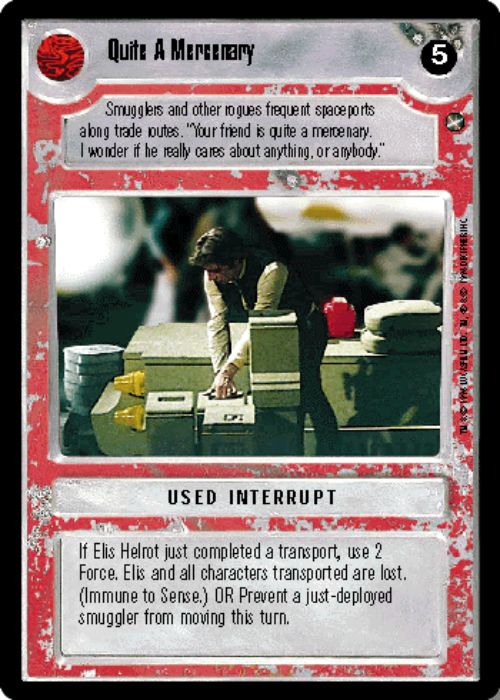 Star Wars CCG | Quite A Mercenary - A New Hope | The Nerd Merchant