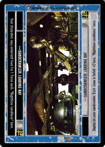 Star Wars CCG | Sandcrawler: Loading Bay - A New Hope | The Nerd Merchant