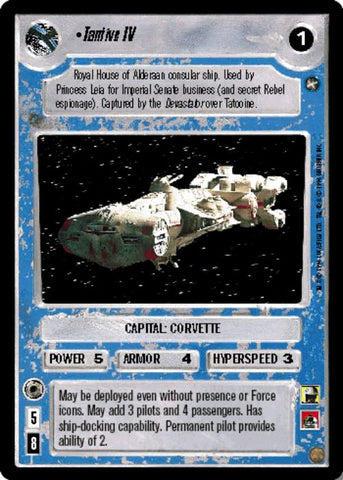 Star Wars CCG | Tantive IV - A New Hope | The Nerd Merchant