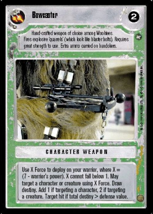 Star Wars CCG | Bowcaster - A New Hope | The Nerd Merchant