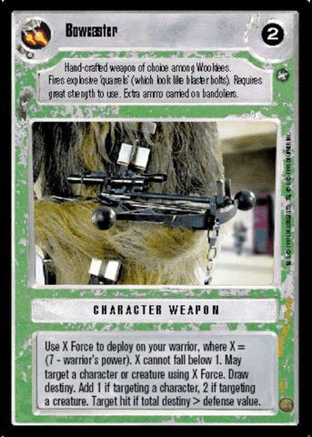 Star Wars CCG | Bowcaster - A New Hope | The Nerd Merchant