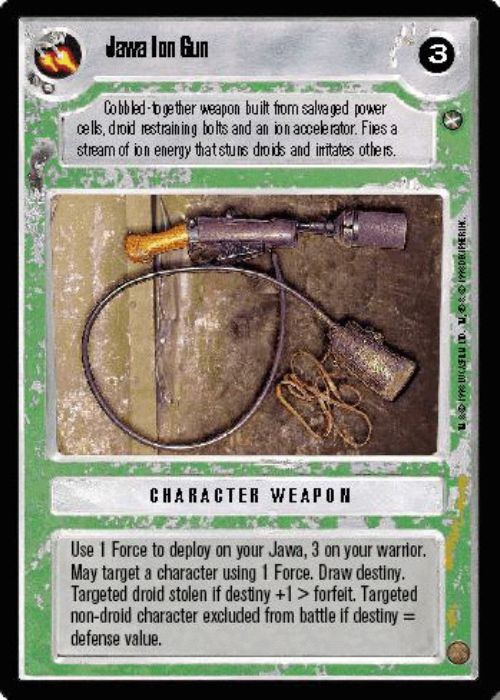 Star Wars CCG | Jawa Ion Gun - A New Hope | The Nerd Merchant