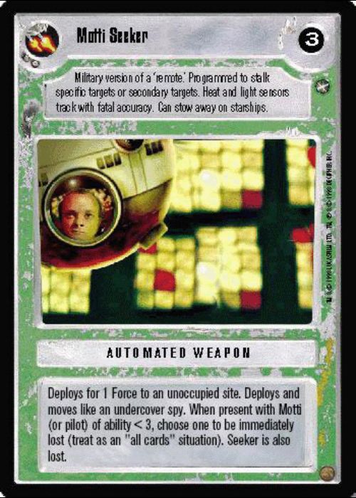 Star Wars CCG | Motti Seeker - A New Hope | The Nerd Merchant