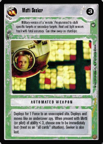 Star Wars CCG | Motti Seeker - A New Hope | The Nerd Merchant