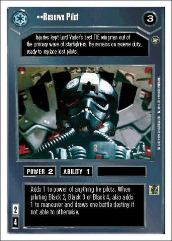 Star Wars CCG | Reserve Pilot - A New Hope WB | The Nerd Merchant