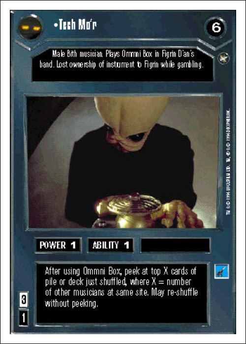 Star Wars CCG | Tech Mo'r - A New Hope WB | The Nerd Merchant