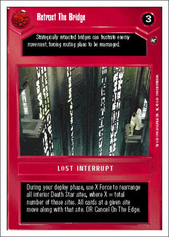 Star Wars CCG | Retract The Bridge - A New Hope WB | The Nerd Merchant