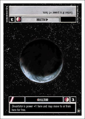 Star Wars CCG | Ralltiir [Dark] - A New Hope WB | The Nerd Merchant