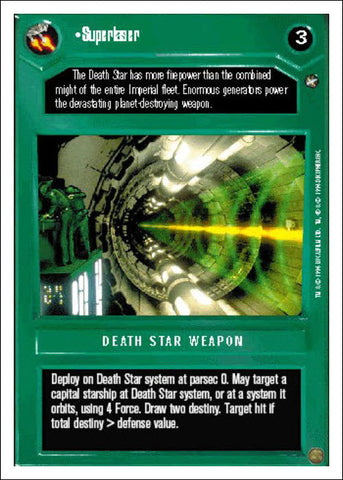 Star Wars CCG | Superlaser - A New Hope WB | The Nerd Merchant