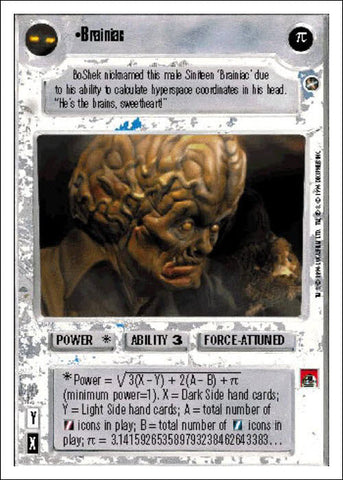 Star Wars CCG | Brainiac - A New Hope WB | The Nerd Merchant