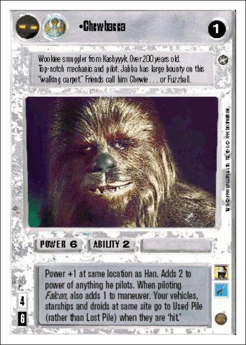 Star Wars CCG | Chewbacca - A New Hope WB | The Nerd Merchant