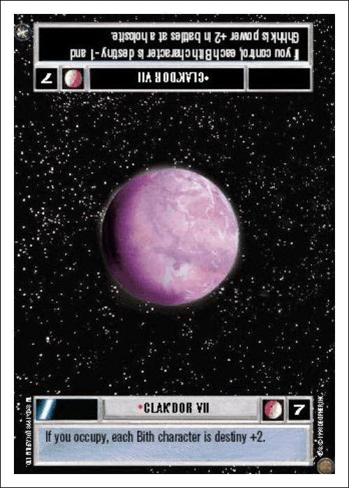 Star Wars CCG | Clak'dor VII - A New Hope WB | The Nerd Merchant