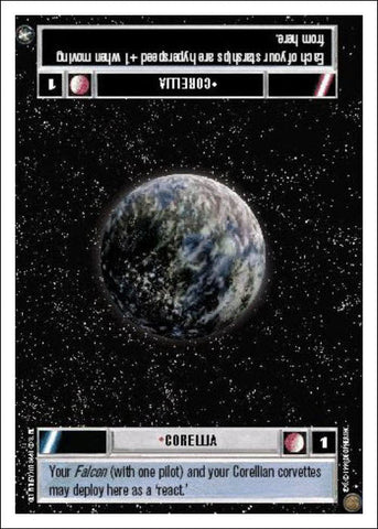 Star Wars CCG | Corellia - A New Hope WB | The Nerd Merchant