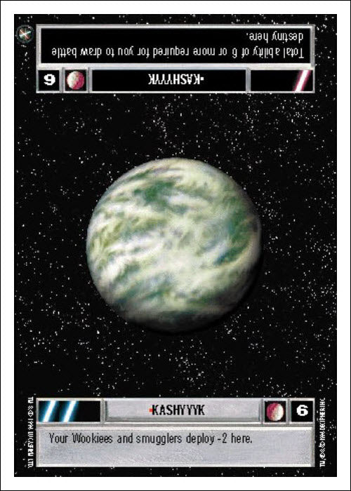 Star Wars CCG | Kashyyyk [Light] - A New Hope WB | The Nerd Merchant