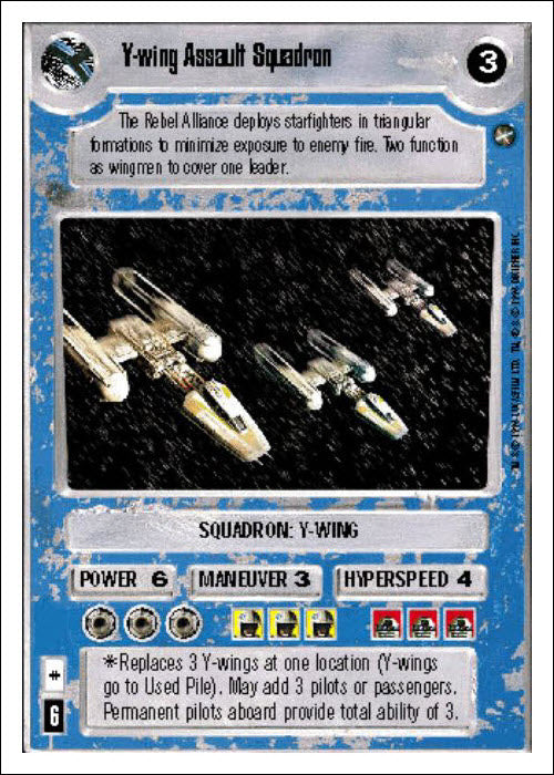 Star Wars CCG | Y-wing Assault Squadron - A New Hope WB | The Nerd Merchant