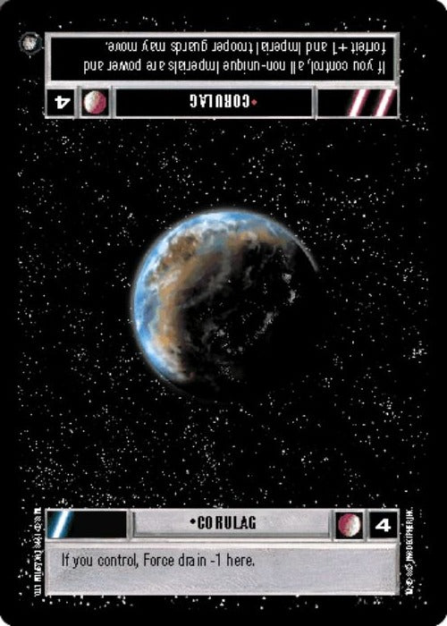 Star Wars CCG | Corulag [Dark] - Official Tournament Sealed Deck | The Nerd Merchant