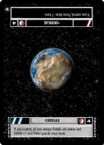 Star Wars CCG | Corulag [Light] - Official Tournament Sealed Deck | The Nerd Merchant