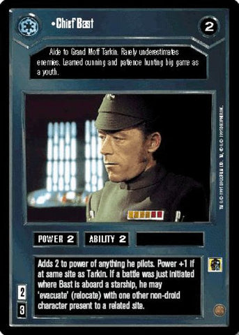 Star Wars CCG | Chief Bast - Premiere | The Nerd Merchant