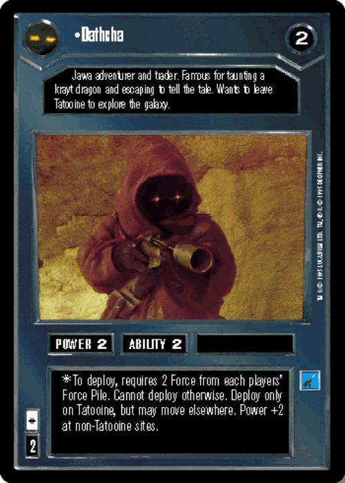 Star Wars CCG | Dathcha - Premiere | The Nerd Merchant