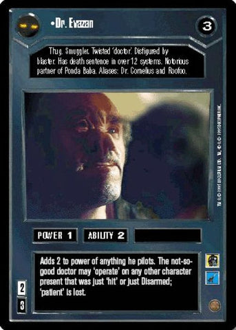 Star Wars CCG | Dr. Evazan - Premiere | The Nerd Merchant