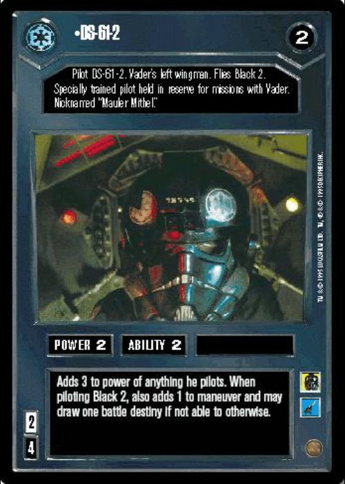 Star Wars CCG | DS-61-2 - Premiere | The Nerd Merchant