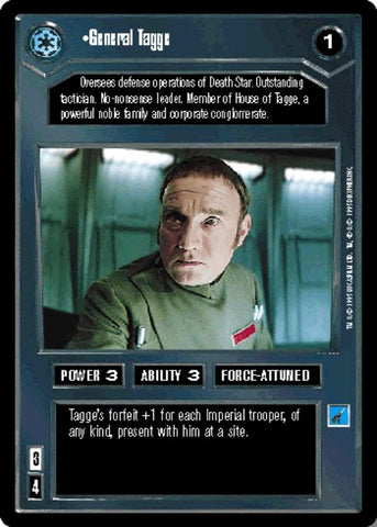 Star Wars CCG | General Tagge - Premiere | The Nerd Merchant