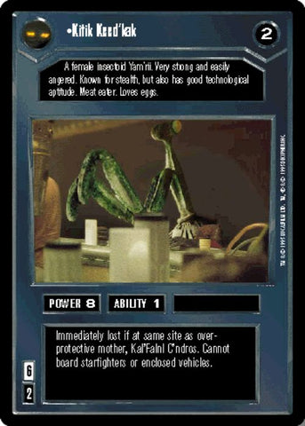 Star Wars CCG | Kitik Keed'kak - Premiere | The Nerd Merchant