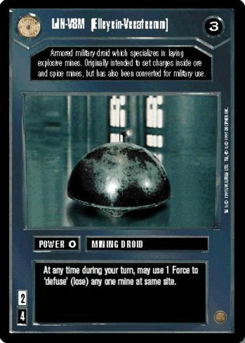 Star Wars CCG | LIN-V8M (Elleyein-Veeateemm) - Premiere | The Nerd Merchant