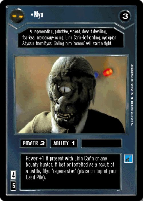 Star Wars CCG | Myo - Premiere | The Nerd Merchant