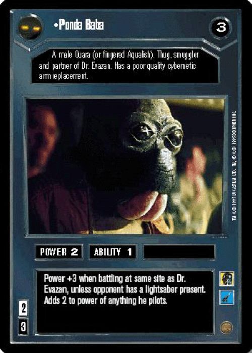 Star Wars CCG | Ponda Baba - Premiere | The Nerd Merchant