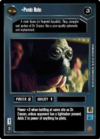 Star Wars CCG | Ponda Baba - Premiere | The Nerd Merchant