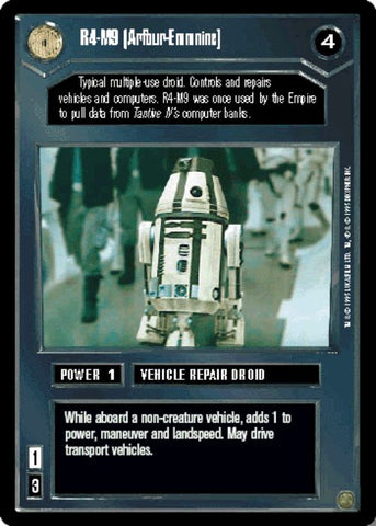 Star Wars CCG | R4-M9 (Arfour-Emmnine) - Premiere | The Nerd Merchant