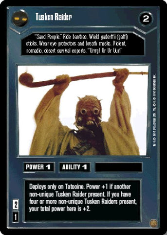 Star Wars CCG | Tusken Raider - Premiere | The Nerd Merchant