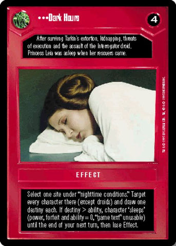Star Wars CCG | Dark Hours - Premiere | The Nerd Merchant