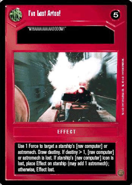 Star Wars CCG | I've Lost Artoo! - Premiere | The Nerd Merchant