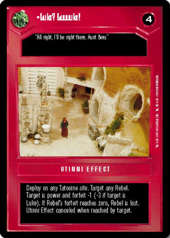 Star Wars CCG | Luke? Luuuuke! - Premiere | The Nerd Merchant
