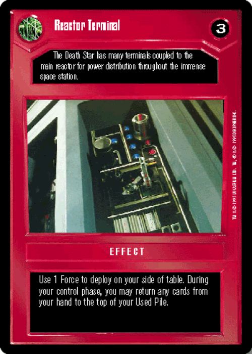 Star Wars CCG | Reactor Terminal - Premiere | The Nerd Merchant