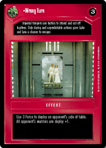 Star Wars CCG | Wrong Turn - Premiere | The Nerd Merchant