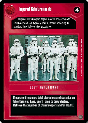 Star Wars CCG | Imperial Reinforcements - Premiere | The Nerd Merchant