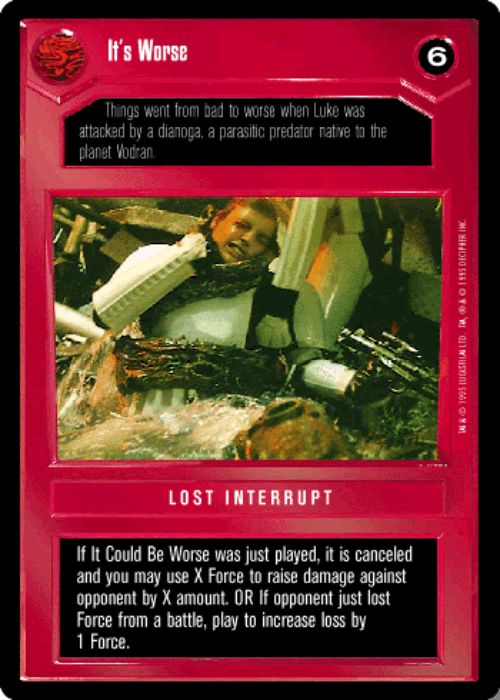 Star Wars CCG | It's Worse - Premiere | The Nerd Merchant