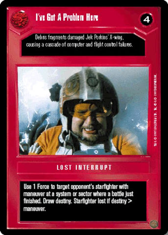 Star Wars CCG | I've Got A Problem Here - Premiere | The Nerd Merchant