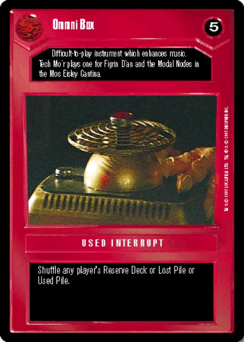 Star Wars CCG | Ommni Box - Premiere | The Nerd Merchant